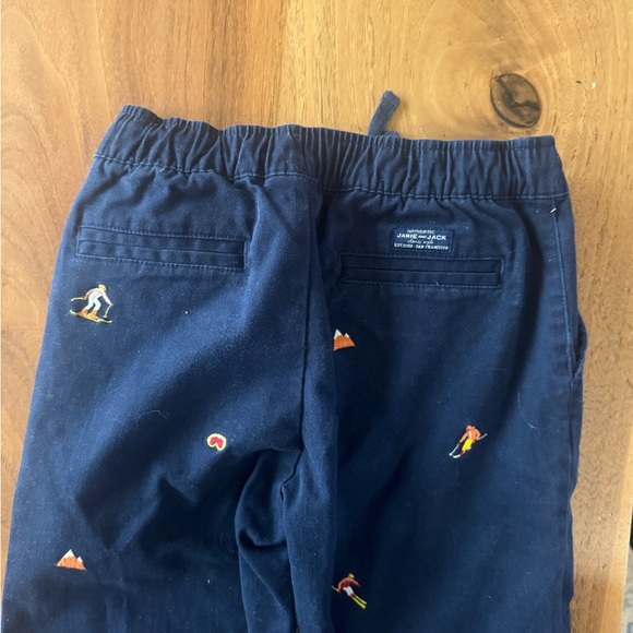 Boys Janie and Jack Ski Pants Embroidered Winter Snow Holiday Size 7 - Picture 3 of 4